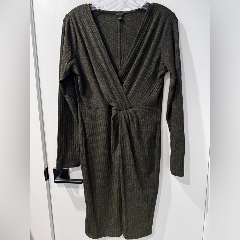 Ann Taylor Knit Wrap Dress